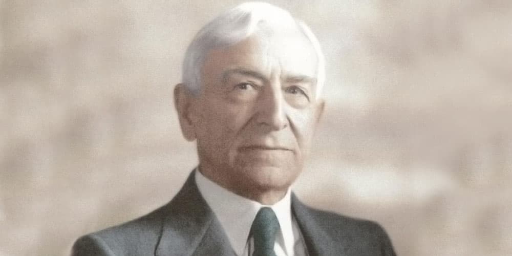 Portrait von Frank Albert Fetter