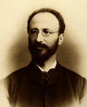 Portrait von Eugen von Böhm-Bawerk: Frühe Aufnahme Böhm-Bawerks, um 1890 (1890)