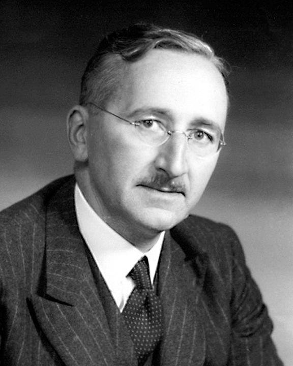 Portrait von Friedrich August von Hayek: Portrait Hayek (Mises Institute) (2009)